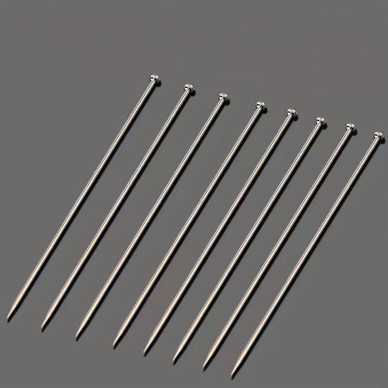 Straight Pins, Durable Stainless Steel Dressmaker Pins, Straight Pins  Sewing With Plastic Boxes, Fine Satin Pins, Flat Head Pins For Jewelry  Making, Sewing Crafts - Temu United Kingdom